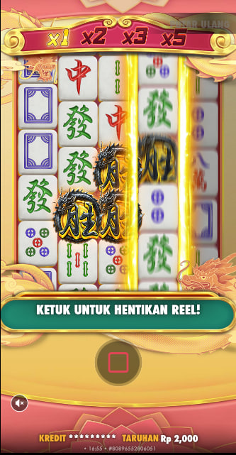 QQDEWA JACKPOT PERMAINAN SLOT PRAGMATIC PLAY MAHJONG WINS 3 BLACK SCATTER Rp.200.000.000,- LUNAS - Foto 1